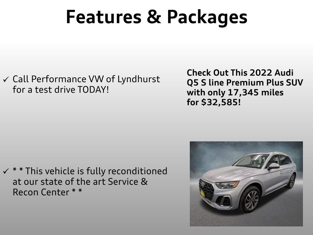 Used 2022 Audi Q5 2.0T Premium Plus w/ Premium Plus Package image 4