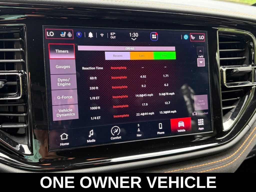 Used 2023 Dodge Durango R/T w/ Hemi Orange Plus Package AWD/4WD image 16
