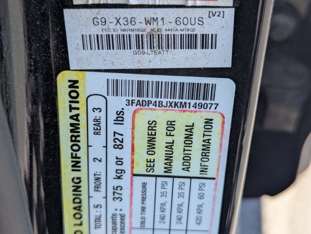 Used 2019 Ford Fiesta SE w/ Equipment Group 201A FWD image 32