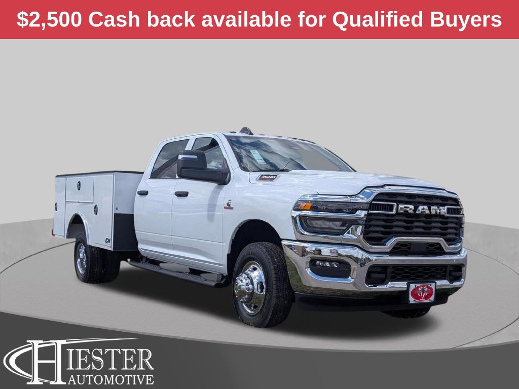 New 2026 RAM 3500 Tradesman w/ Chrome Appearance Group A AWD/4WD 360° Tour
