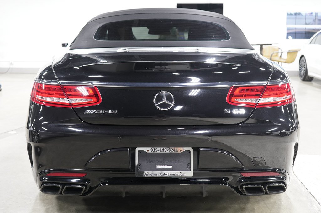 Used 2017 Mercedes-Benz S 63 AMG 4MATIC Cabriolet image 4