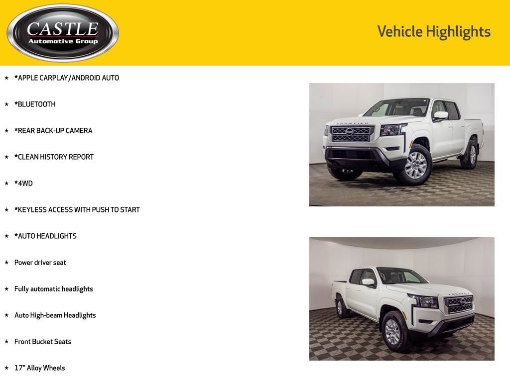Used 2022 Nissan Frontier SV image 3