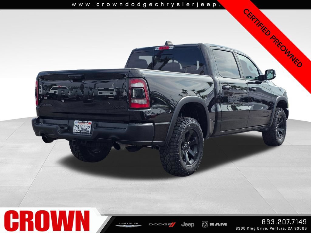 Certified 2022 RAM 1500 Rebel w/ Rebel Level 1 Equipment Group AWD/4WD image 7