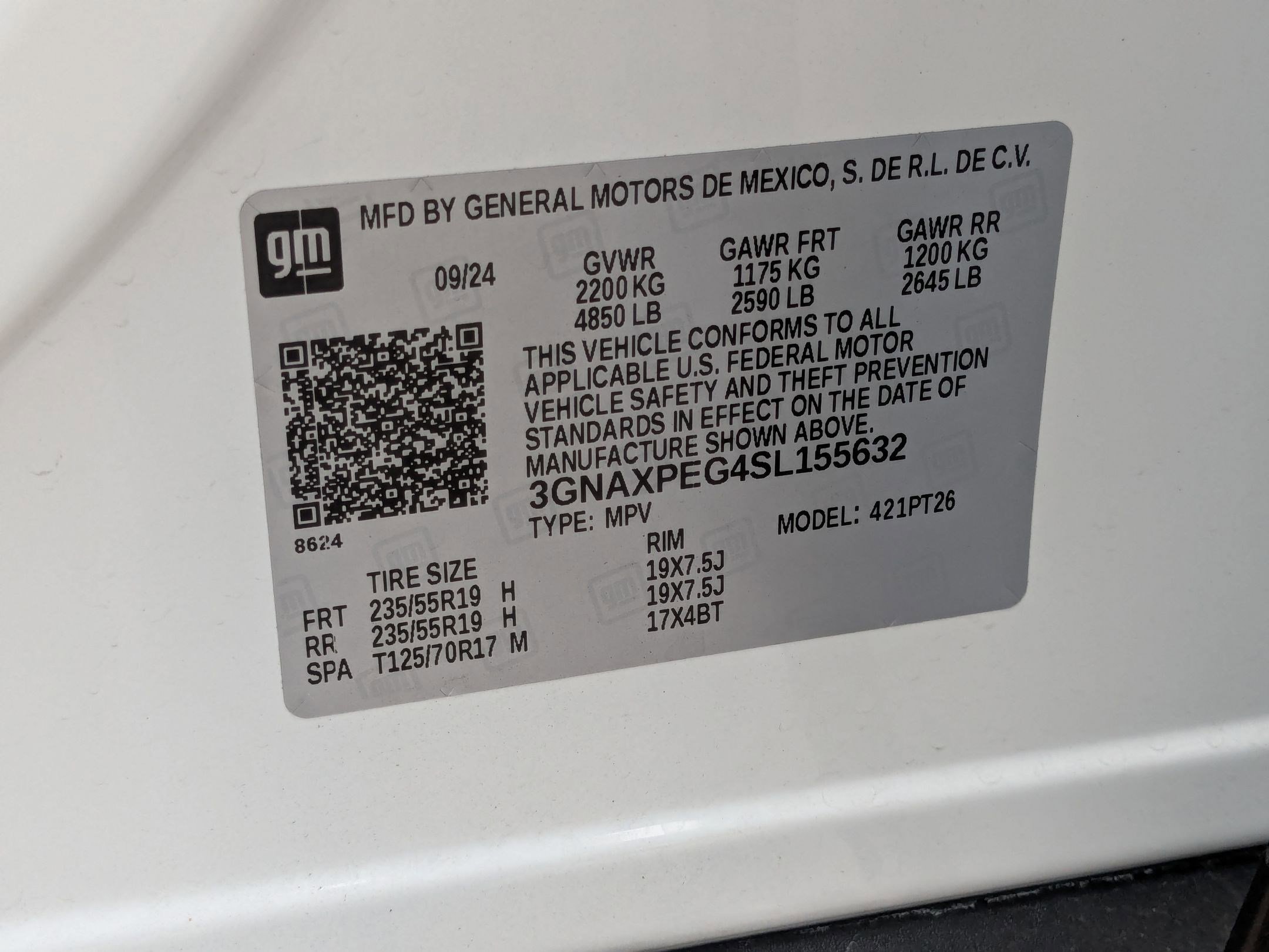 Certified 2025 Chevrolet Equinox LT w/ Safety and Technology Package image 22