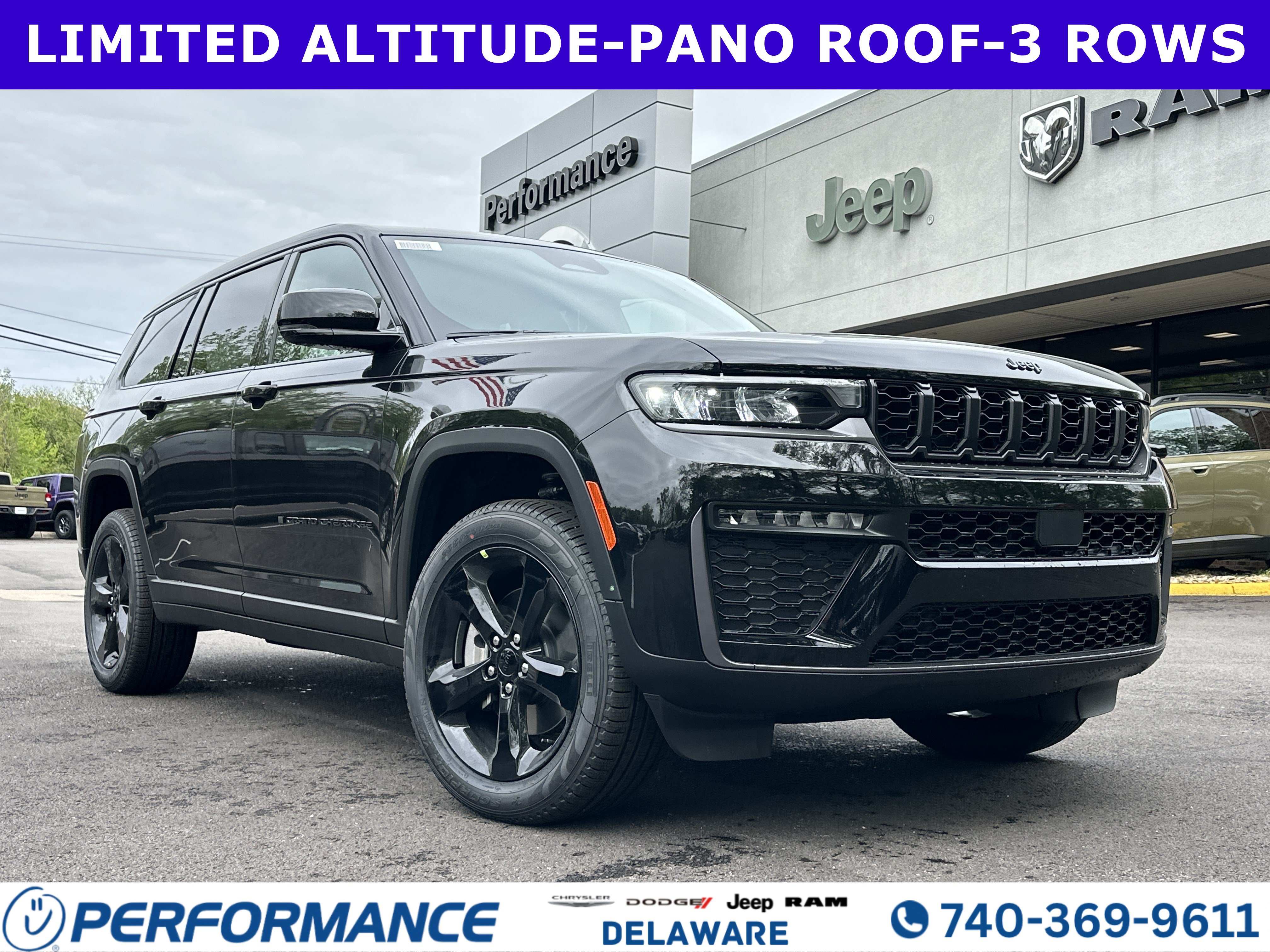 New 2026 Jeep Grand Cherokee L Limited w/ Limited Altitude Package AWD/4WD image 1