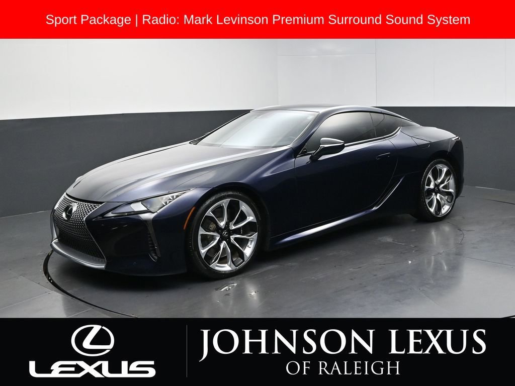 Used 2018 Lexus LC 500 Coupe w/ Sport Package RWD image 1