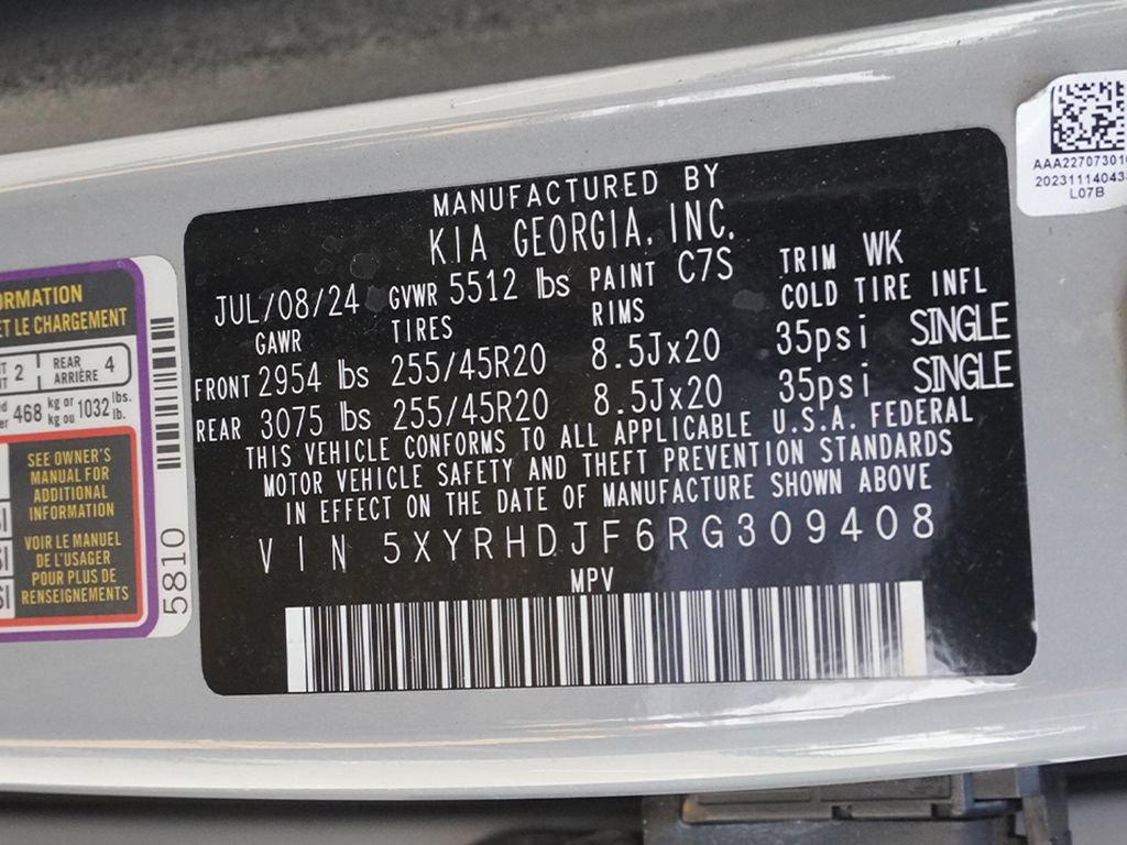 Used 2024 Kia Sorento X-Line EX AWD/4WD image 60