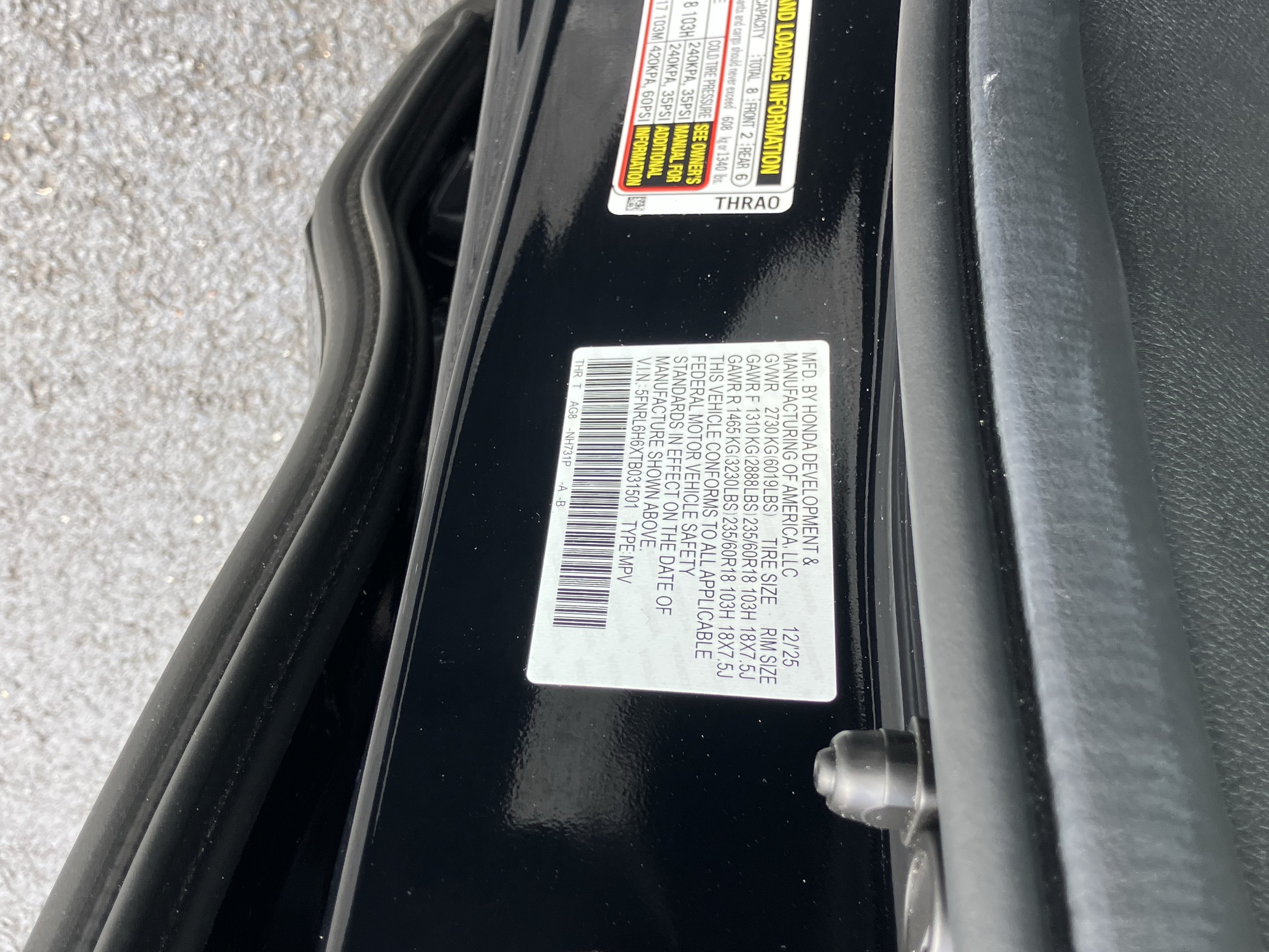 Certified 2026 Honda Odyssey EX-L image 30