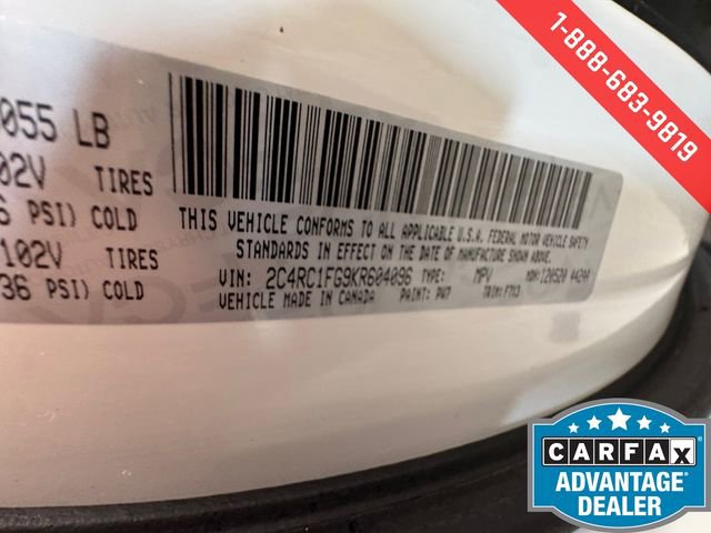 Used 2019 Chrysler Pacifica Touring Plus w/ Advanced Safetytec Group image 28