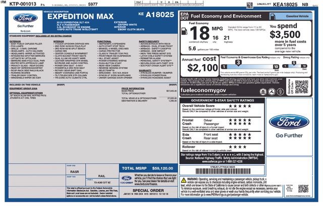Used 2019 Ford Expedition Max XLT AWD/4WD image 36