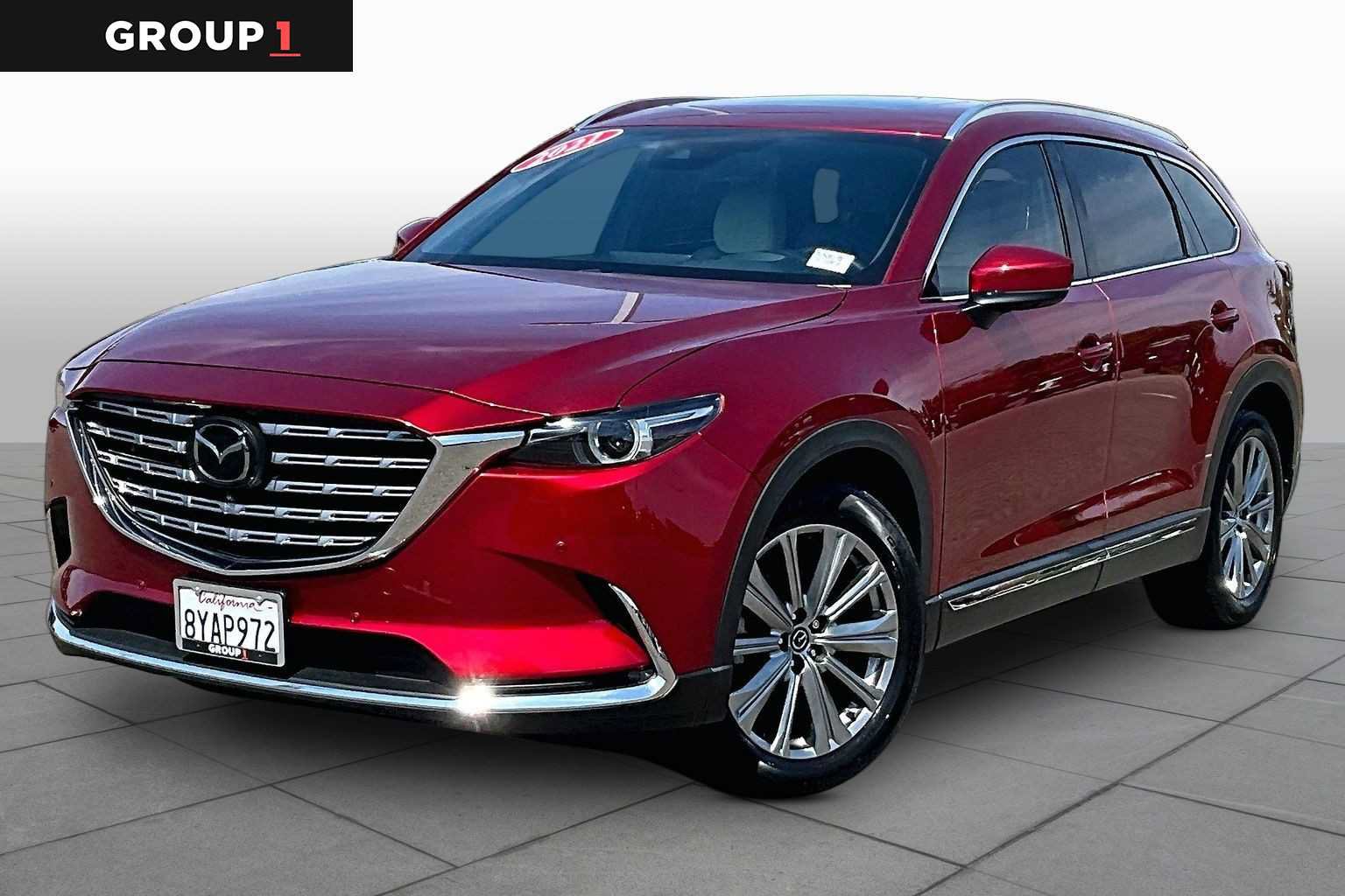 Used 2021 MAZDA CX-9 Signature AWD/4WD image 1