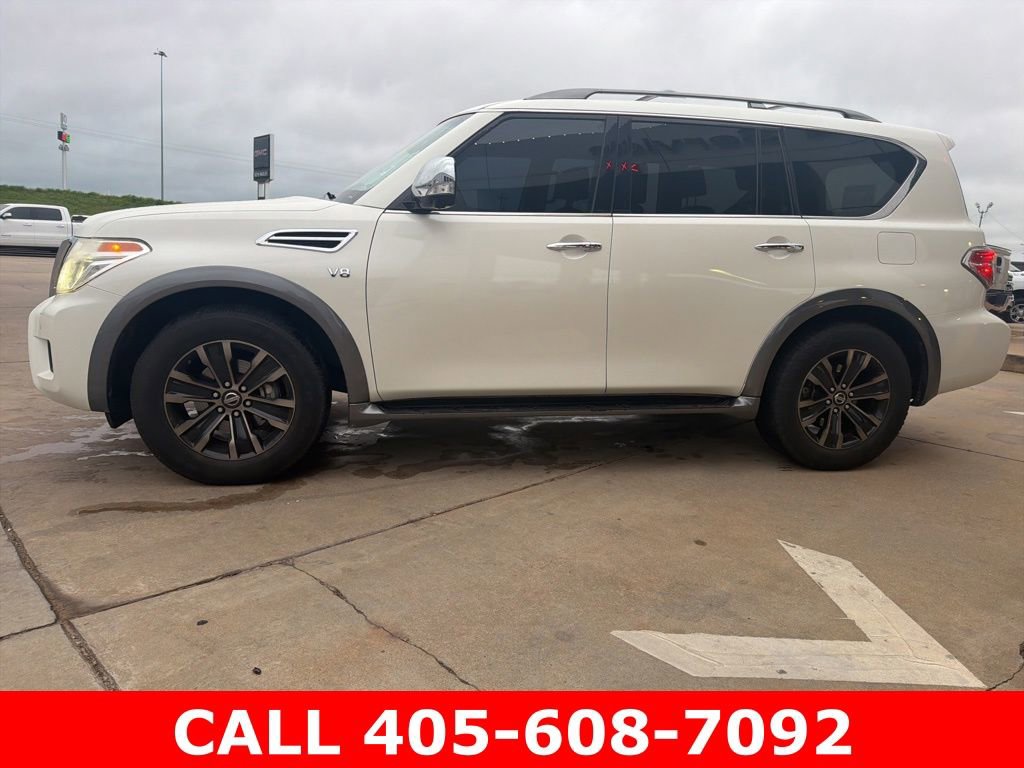 Used 2017 Nissan Armada Platinum w/ Captain Seat Package AWD/4WD image 6