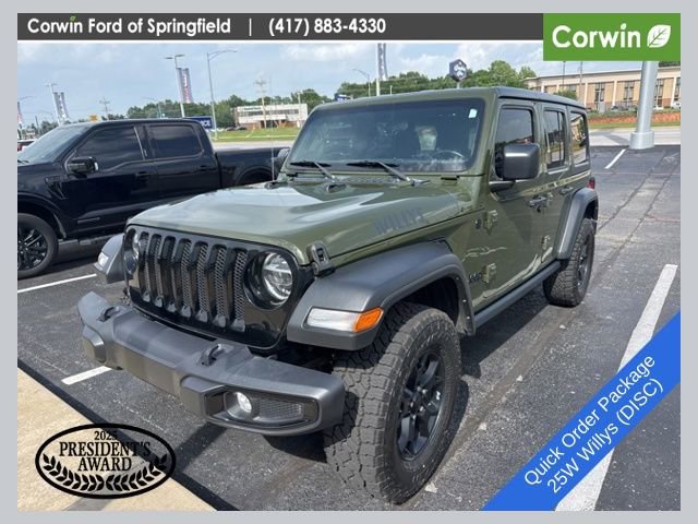 Used 2021 Jeep Wrangler Unlimited Sport AWD/4WD image 1