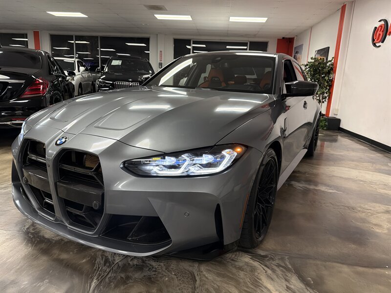 Used 2022 BMW M3 w/ M Carbon Exterior Package RWD image 4