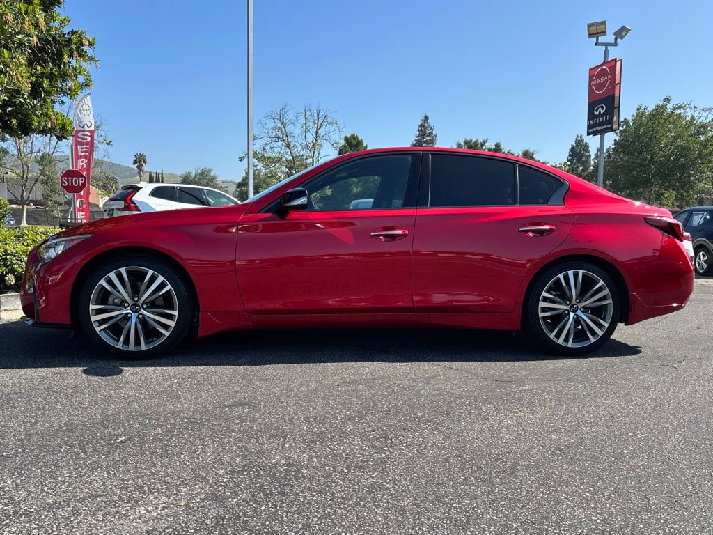 Certified 2023 INFINITI Q50 Sensory image 7