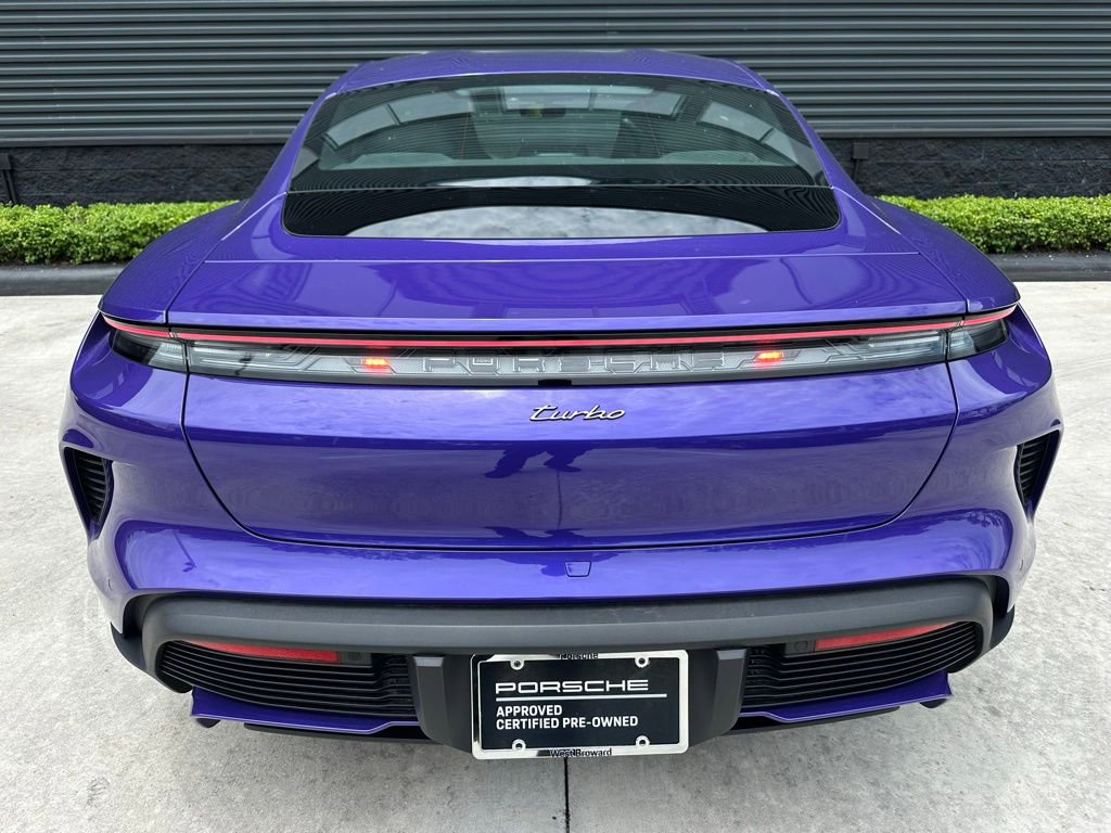 Certified 2025 Porsche Taycan Turbo AWD/4WD image 13