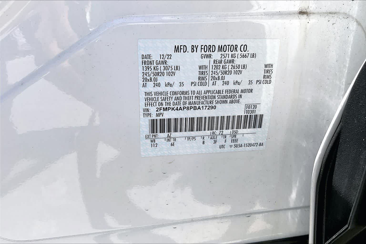 Used 2023 Ford Edge ST AWD/4WD image 20