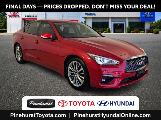 Used 2022 INFINITI Q50 Luxe w/ Cargo Package AWD/4WD image 1