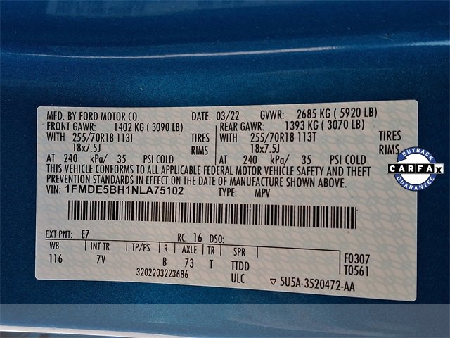 Used 2022 Ford Bronco Outer Banks image 27