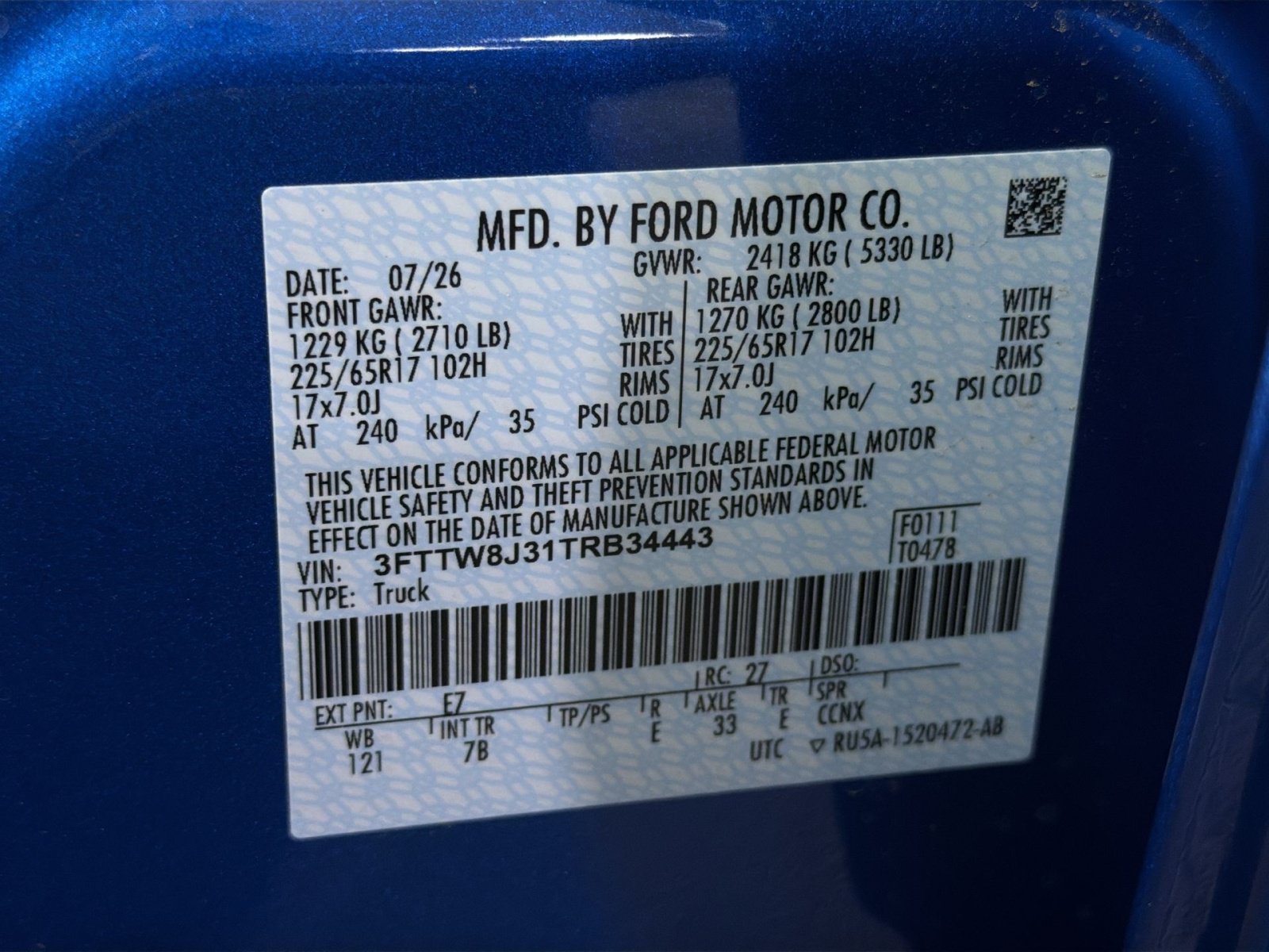 New 2026 Ford Maverick XLT w/ Equipment Group 301A AWD/4WD image 35