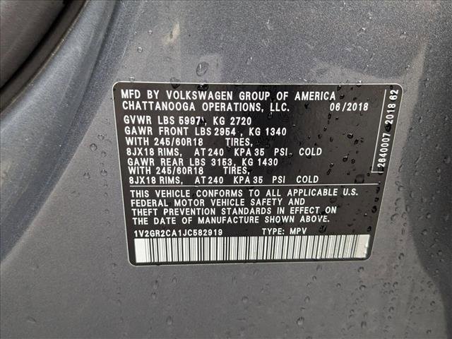 Used 2018 Volkswagen Atlas S image 24