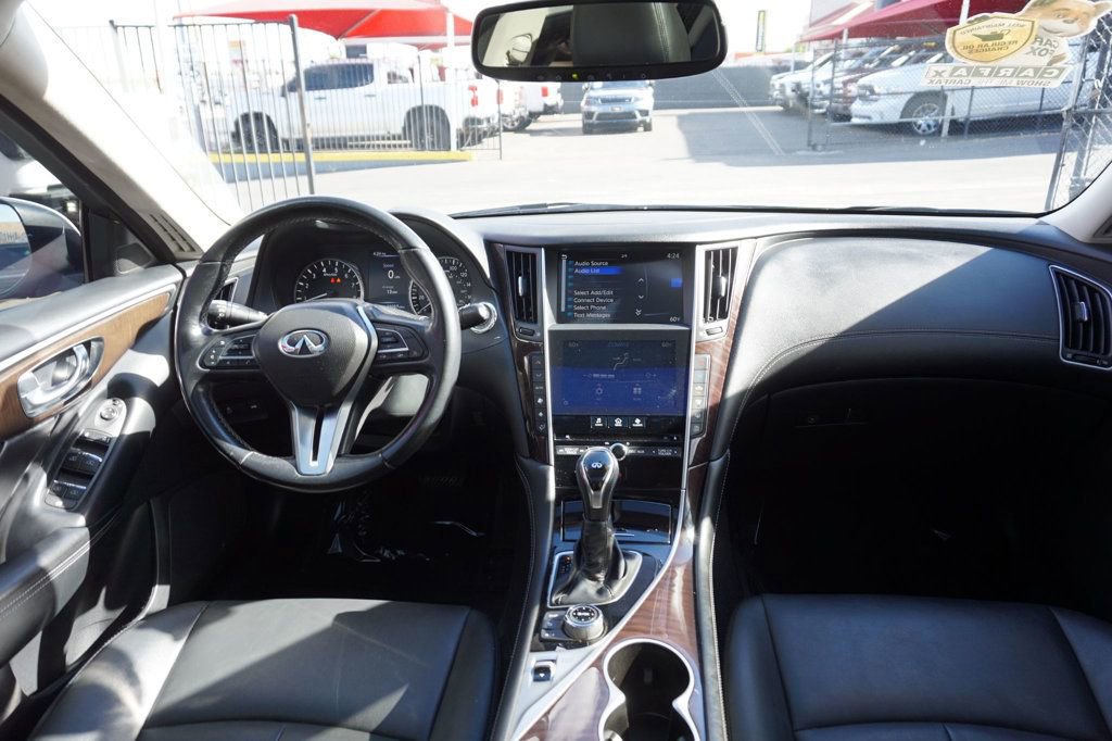 Used 2018 INFINITI Q50 Luxe w/ Cargo Package (L95) RWD image 39