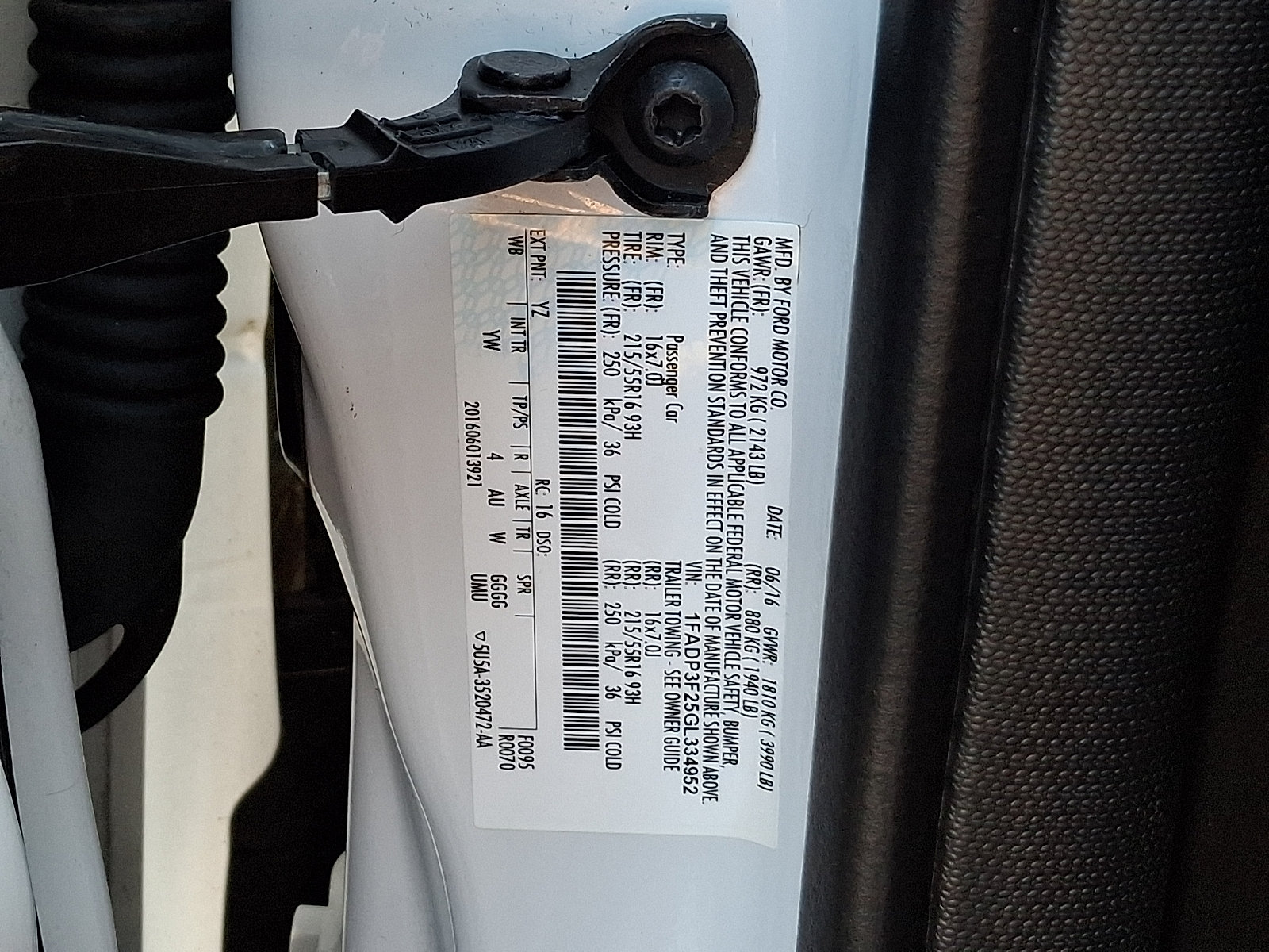 Used 2016 Ford Focus SE FWD image 26