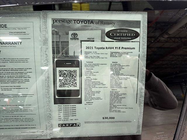 Certified 2021 Toyota RAV4 XLE Premium image 13