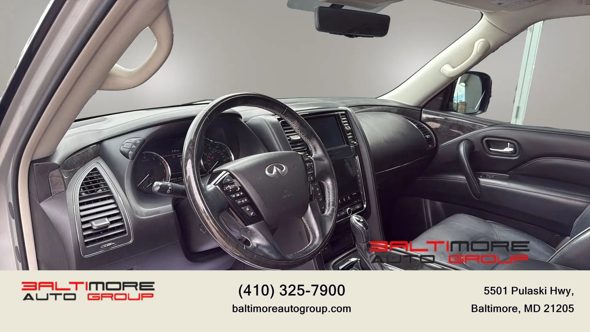 Used 2021 INFINITI QX80 Luxe AWD/4WD image 8