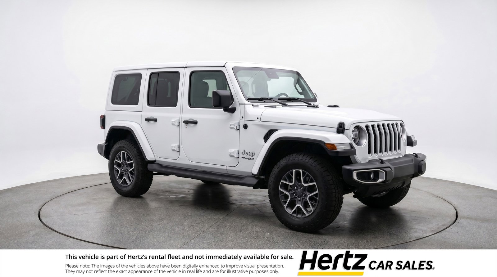 Used 2025 Jeep Wrangler Sahara AWD/4WD image 1