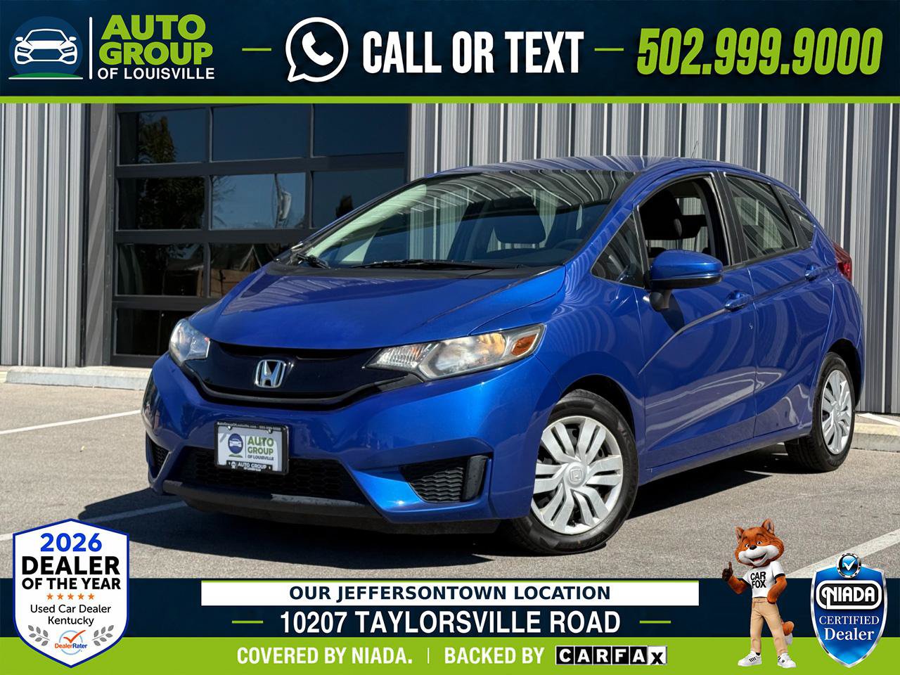 Used 2016 Honda Fit LX image 1