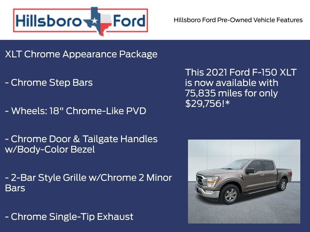 Used 2021 Ford F150 XLT w/ Equipment Group 301A Mid RWD image 9