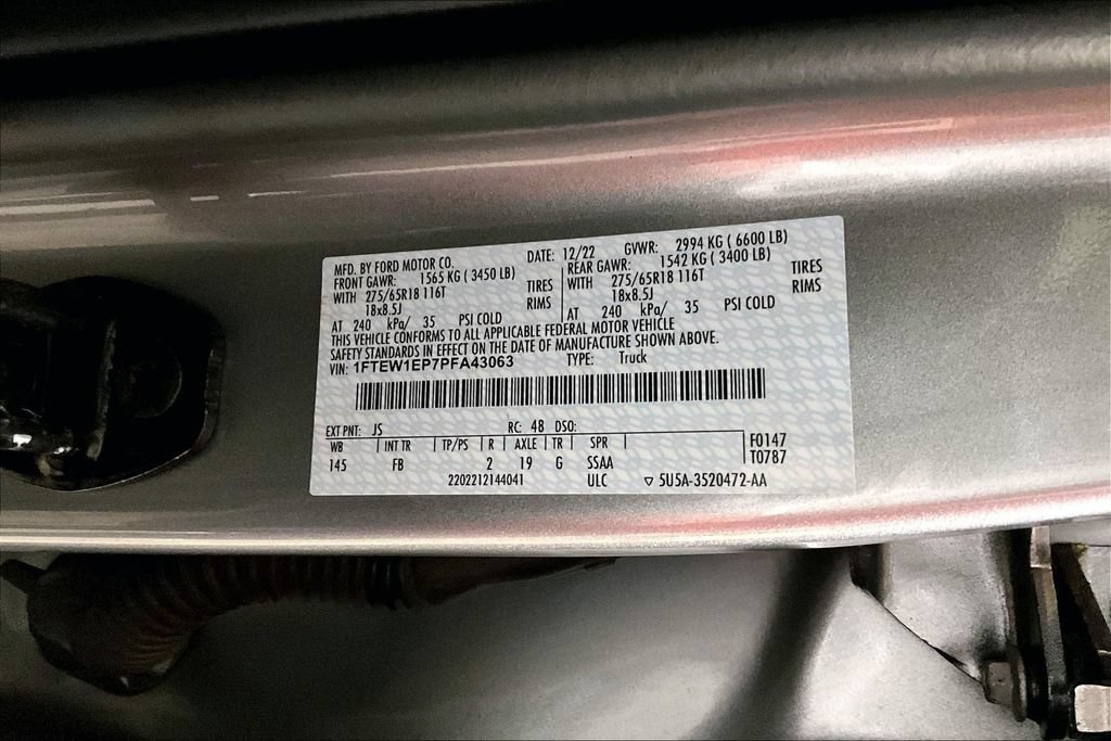 Certified 2023 Ford F150 XLT w/ Equipment Group 302A High AWD/4WD image 35