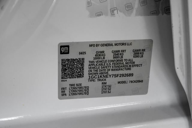 Used 2025 Chevrolet Silverado 2500 LT w/ Convenience Package AWD/4WD image 55