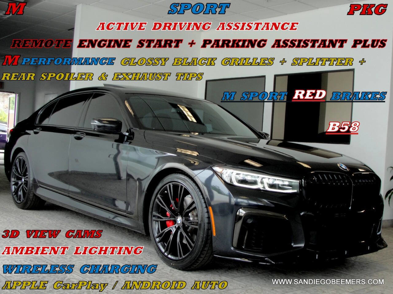 Used 2022 BMW 740i w/ M Sport Package