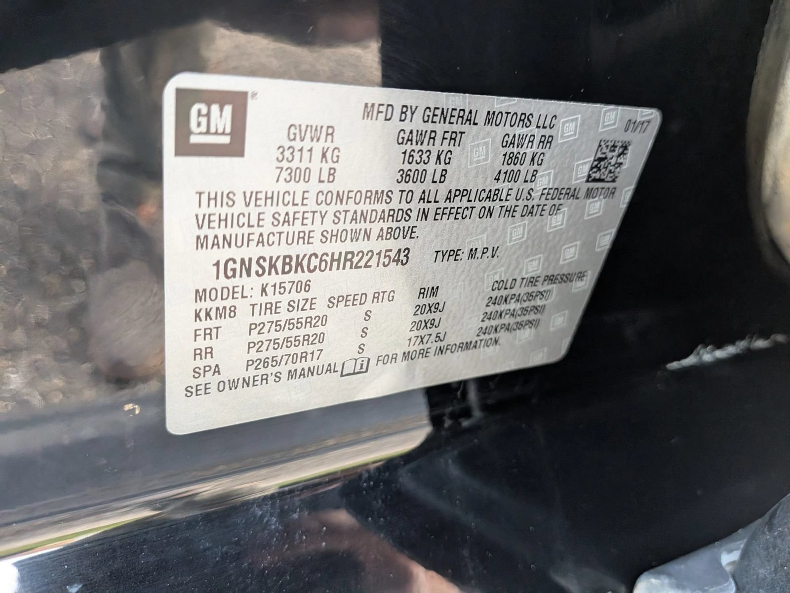 Used 2017 Chevrolet Tahoe LT AWD/4WD image 70