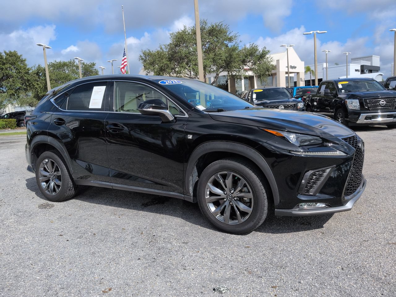 Used 2021 Lexus NX 300 F Sport w/ Accessory Package 2 FWD image 2