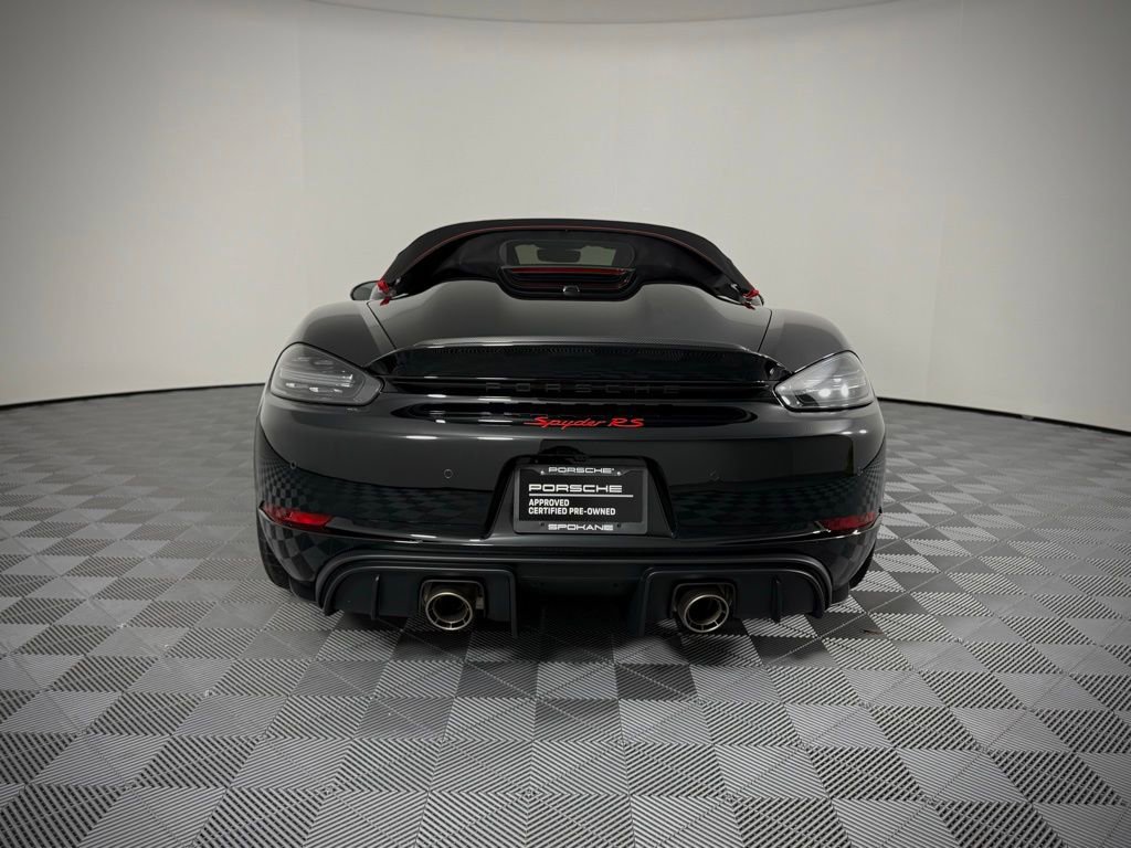 Certified 2024 Porsche 718 Boxster Spyder RS image 8