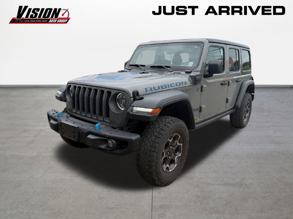 Used 2023 Jeep Wrangler Unlimited Rubicon 4xe w/ Steel Bumper Group