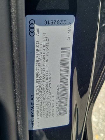 Used 2025 Audi A5 2.0T Premium Plus w/ Premium Plus AWD/4WD image 29