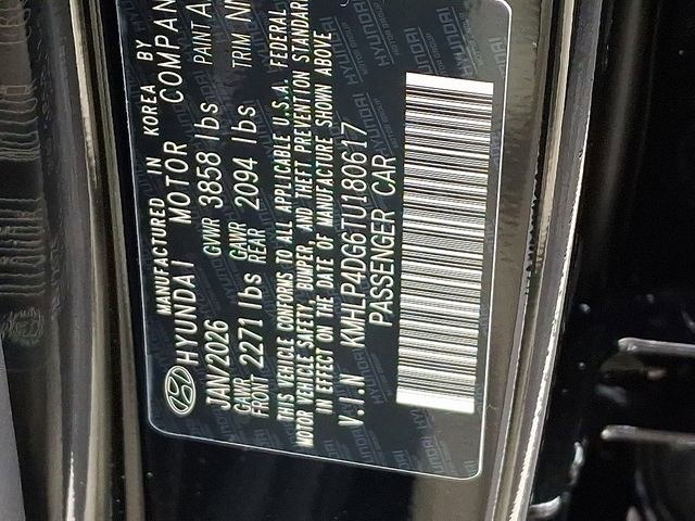 New 2026 Hyundai Elantra Limited image 12