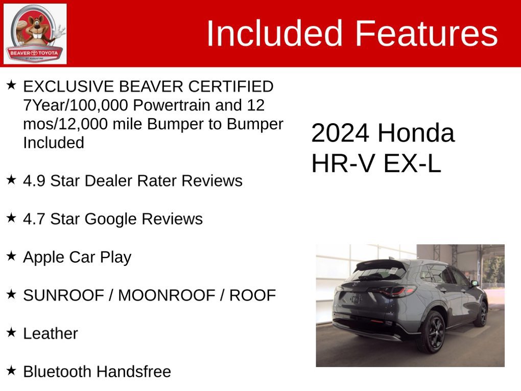Used 2024 Honda HR-V EX-L image 5