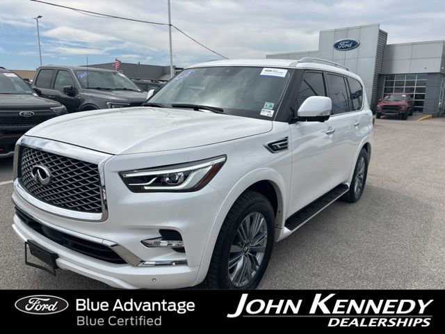 Used 2022 INFINITI QX80 Luxe w/ Cargo Package AWD/4WD image 1