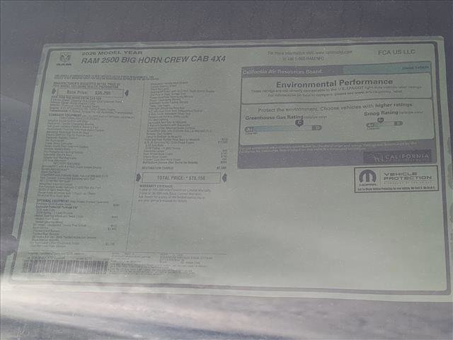 New 2026 RAM 2500 Big Horn image 18