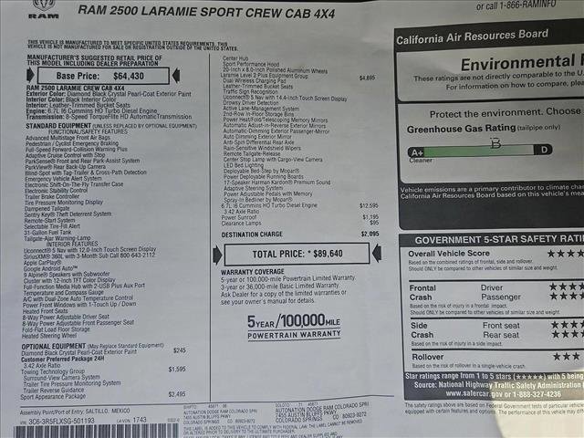 New 2025 RAM 2500 Laramie image 18