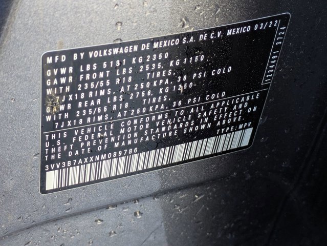 Used 2022 Volkswagen Tiguan SE image 15