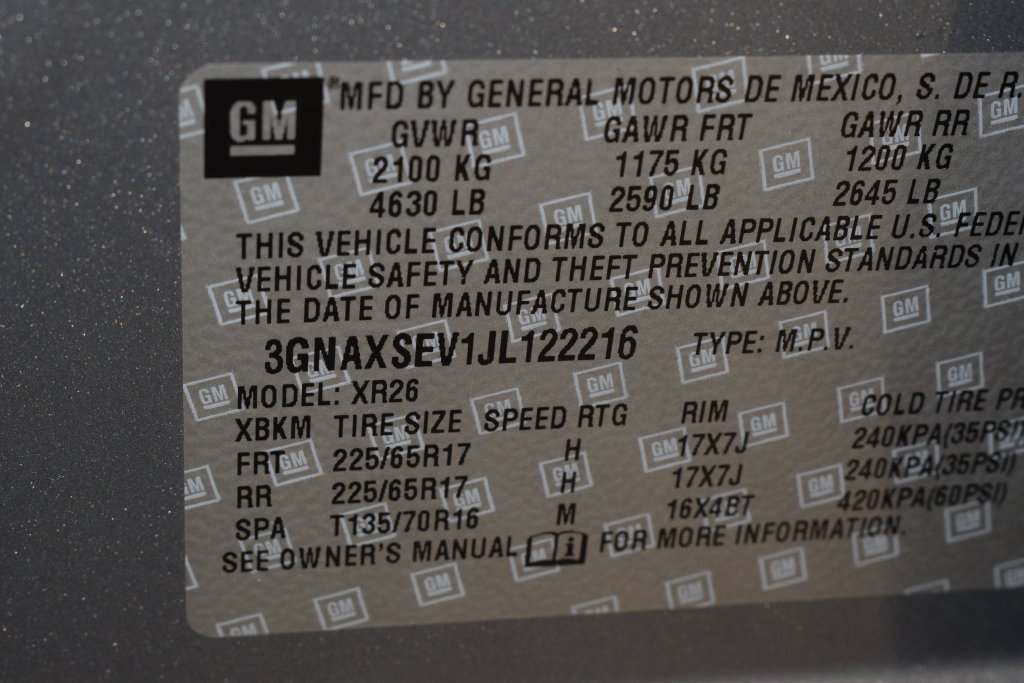 Used 2018 Chevrolet Equinox LT AWD/4WD image 40