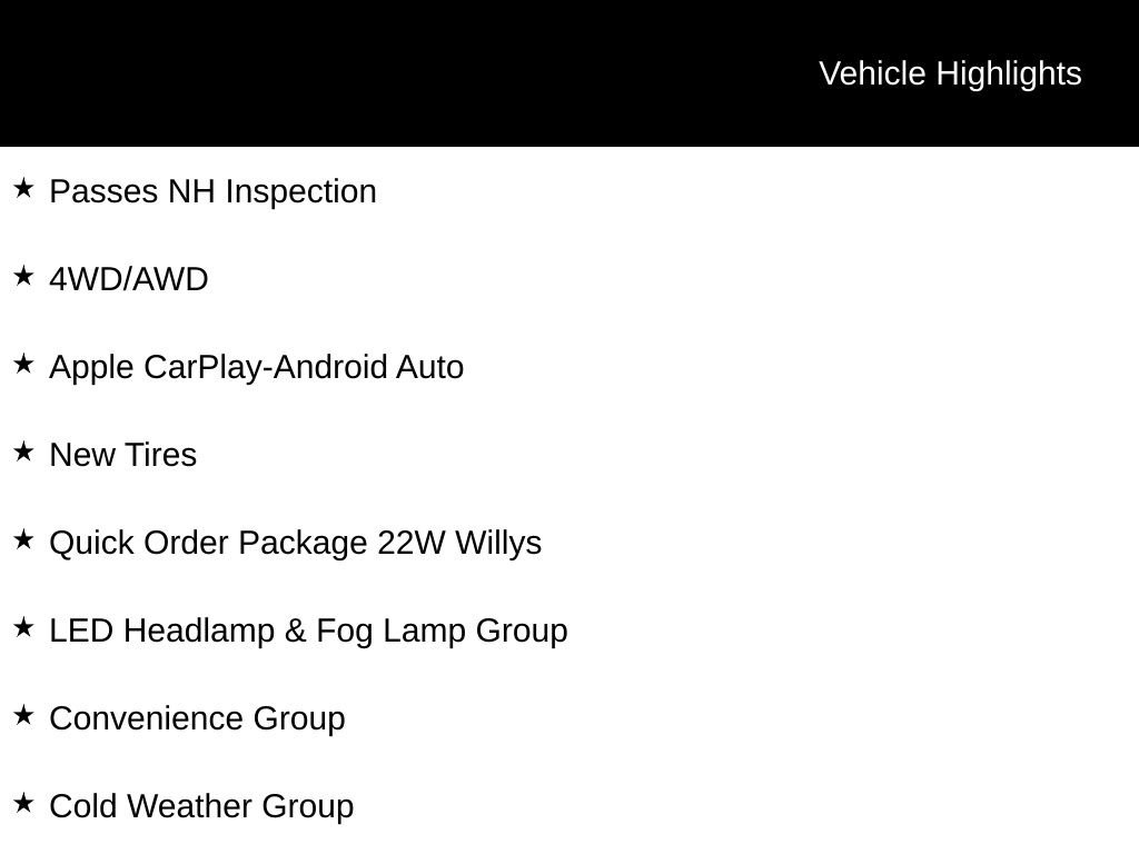 Used 2022 Jeep Wrangler Unlimited Willys image 5