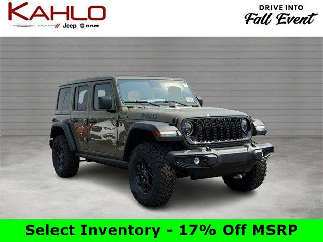 New 2025 Jeep Wrangler Willys