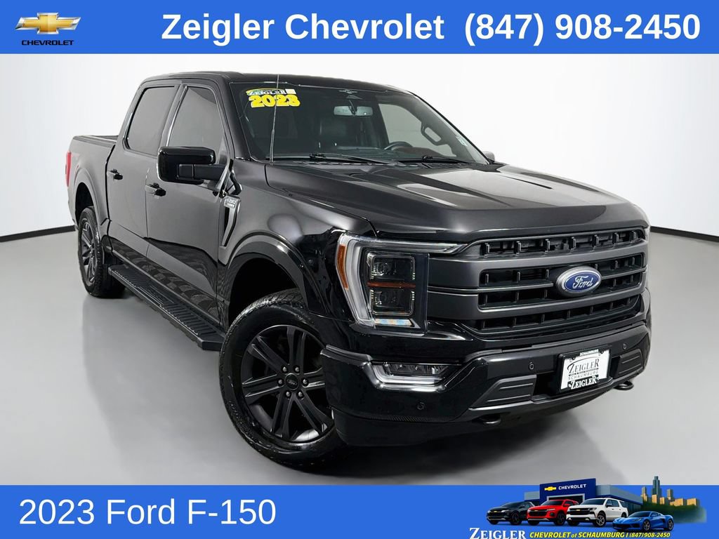 Used 2023 Ford F150 Lariat w/ Equipment Group 502A High AWD/4WD video 1